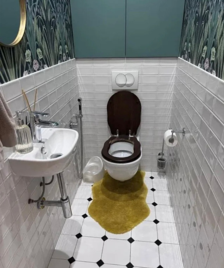 Definitely wrong type of rug.jpg